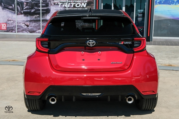 2024 Toyota Yaris GR in Red