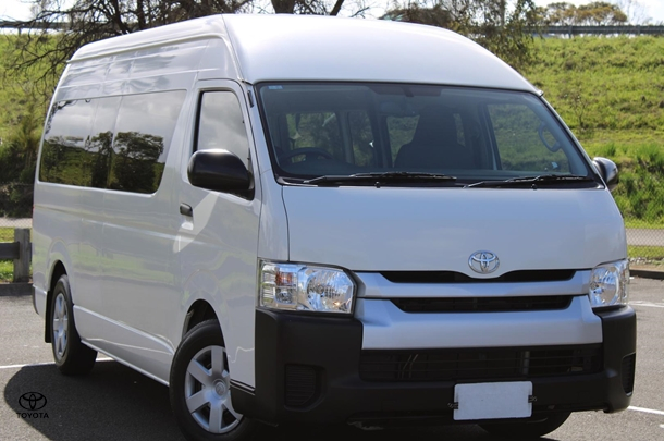 2018 Toyota Hiace SLWB in White