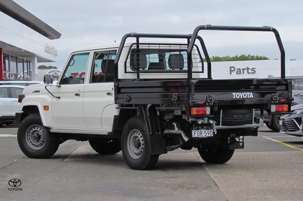 2024 Toyota Landcruiser Workmate in White