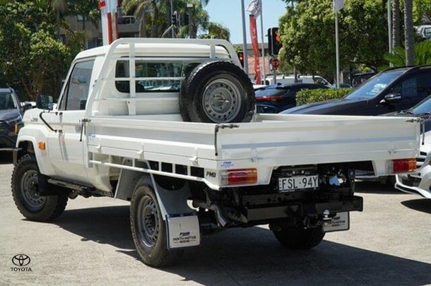 2024 Toyota Landcruiser Workmate in White