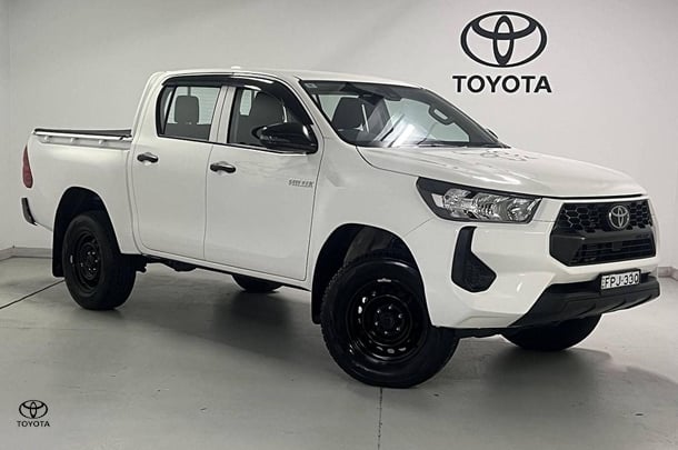 2025 Toyota Hilux Workmate in White