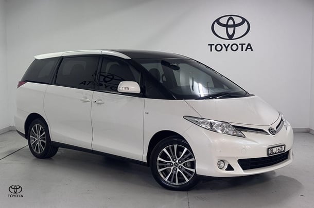 2016 Toyota Tarago Ultima in White