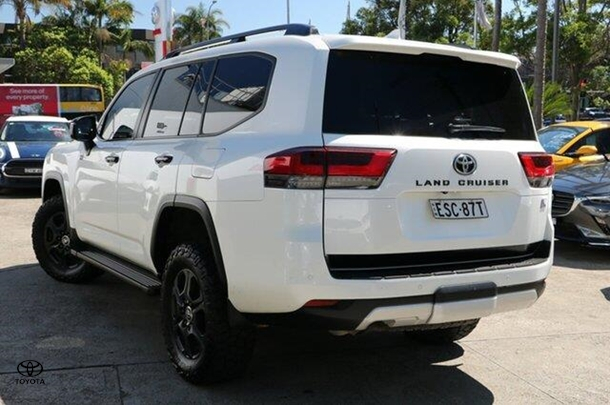2021 Toyota Landcruiser GR-S in White