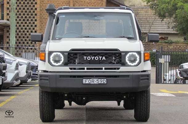 2024 Toyota Landcruiser Workmate in White