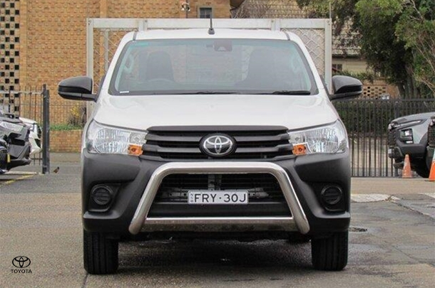 2020 Toyota Hilux Workmate in White
