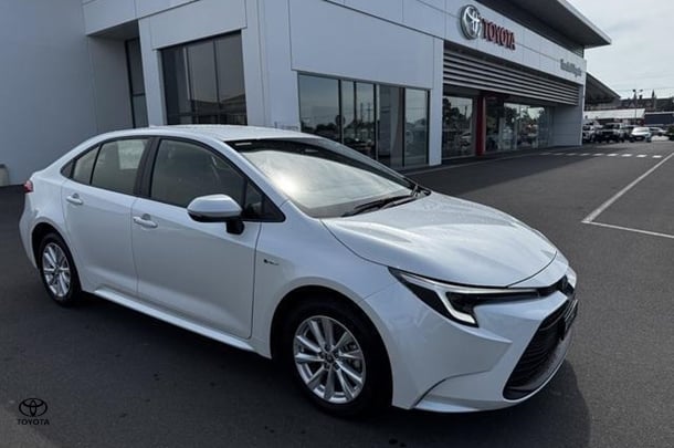 Image of 2025 Toyota Corolla Sedan Hybrid Ascent Sport