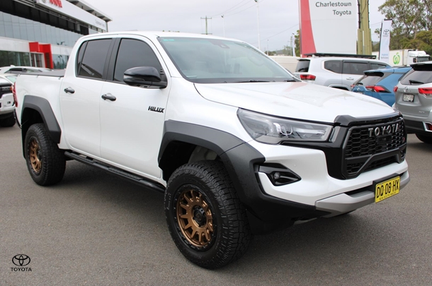 2025 Toyota Hilux GR-S in White