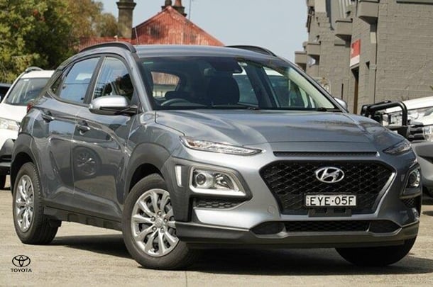 2019 Hyundai Kona Go in Silver