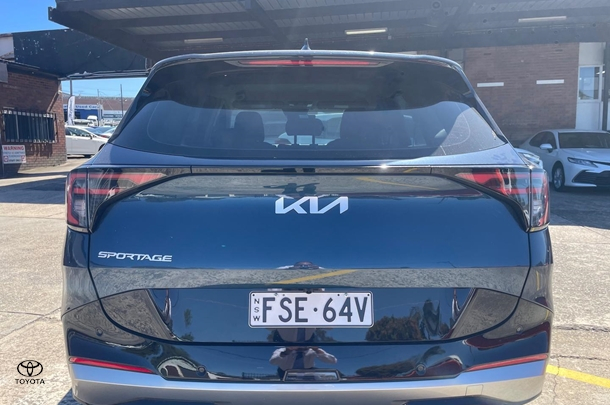 2025 Kia Sportage SX in Vesta Blue (Bb2)