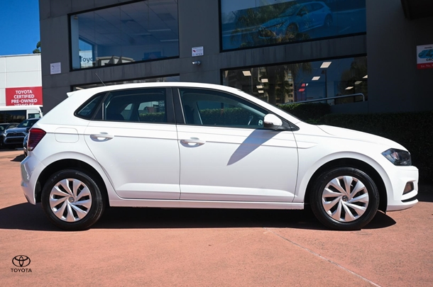 2021 Volkswagen Polo 70TSI Trendline in Pure White (0q0q)