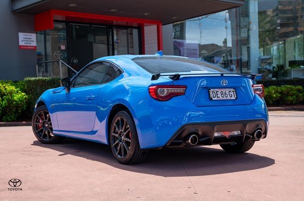 2020 Toyota 86 GTS Apollo Blue in Blue