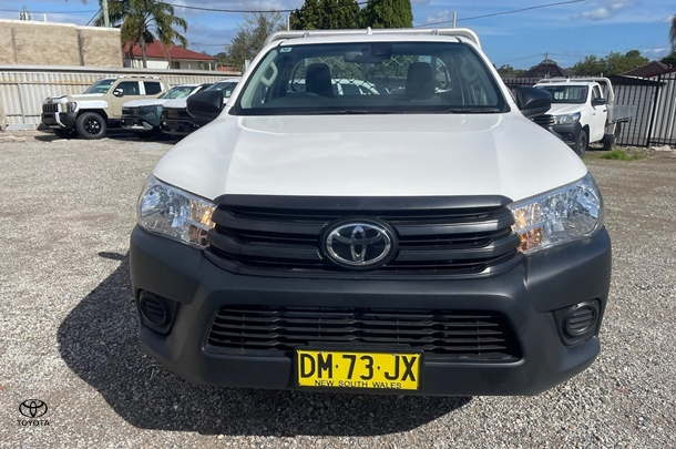 2024 Toyota Hilux Workmate in White