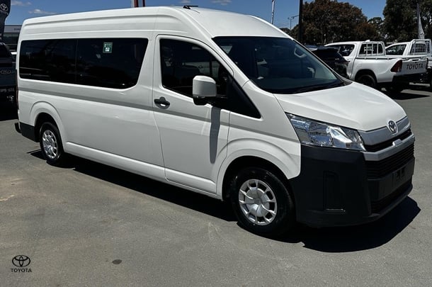2019 Toyota Hiace SLWB in White