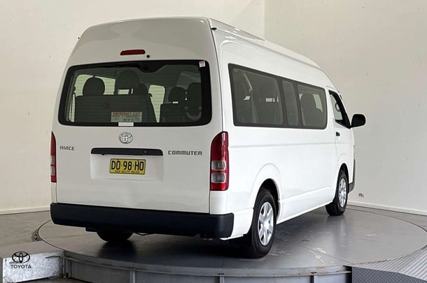 2016 Toyota Hiace SLWB in White