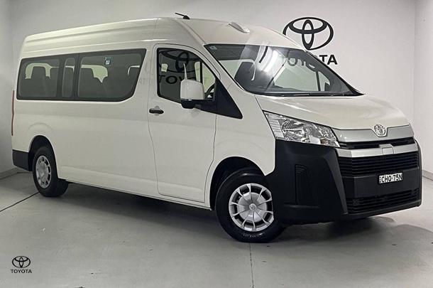 2024 Toyota Hiace SLWB in White