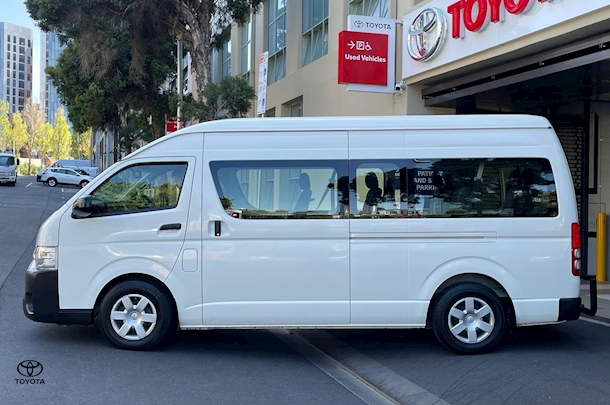 2018 Toyota Hiace SLWB in White