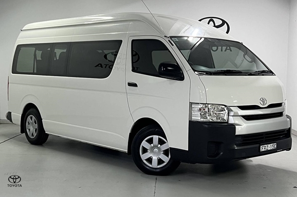 2019 Toyota Hiace SLWB in White