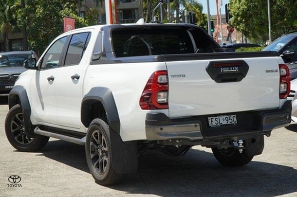 2024 Toyota Hilux Rogue 48V in White