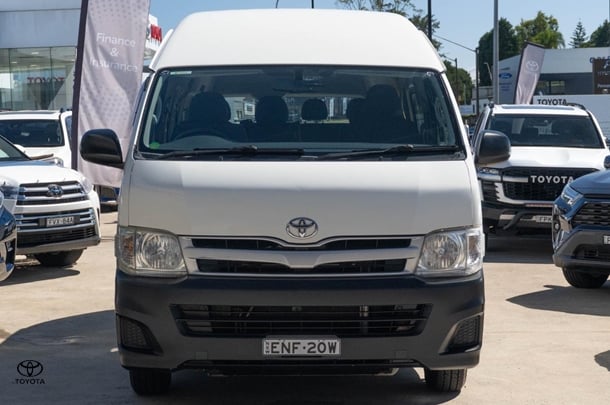 2012 Toyota Hiace SLWB in White