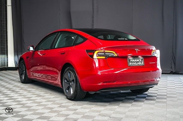2023 Tesla Model 3 Long Range in Red