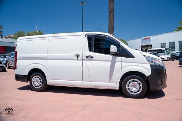 2024 Toyota Hiace LWB in White