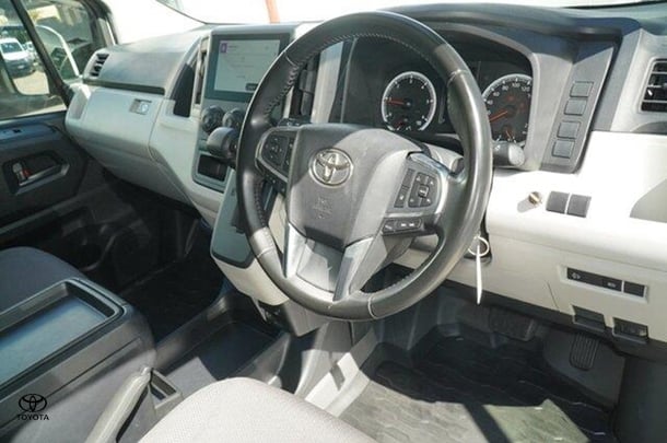 2024 Toyota Hiace LWB in White