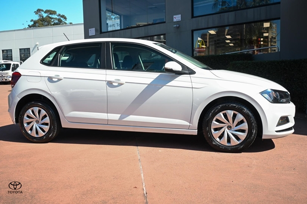 2021 Volkswagen Polo 70TSI Trendline in Pure White (0q0q)