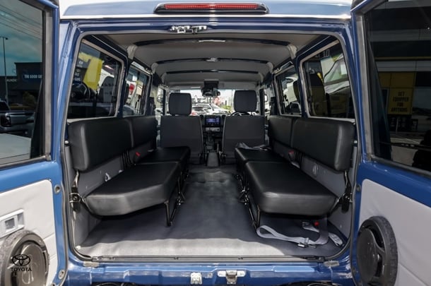 2023 Toyota Landcruiser GXL in Blue