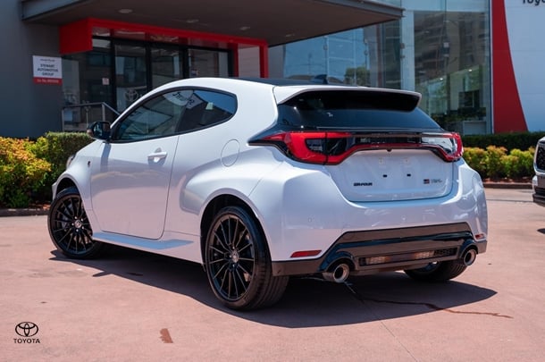 2024 Toyota Yaris GT in White