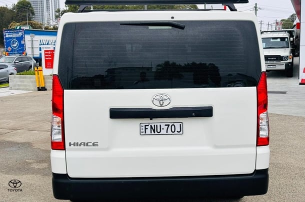 2024 Toyota Hiace LWB in White