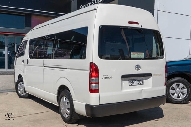 2012 Toyota Hiace SLWB in White