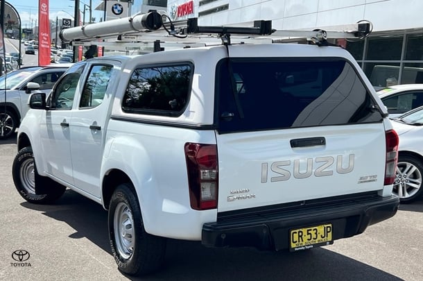 2018 Isuzu D-MAX SX High Ride in White