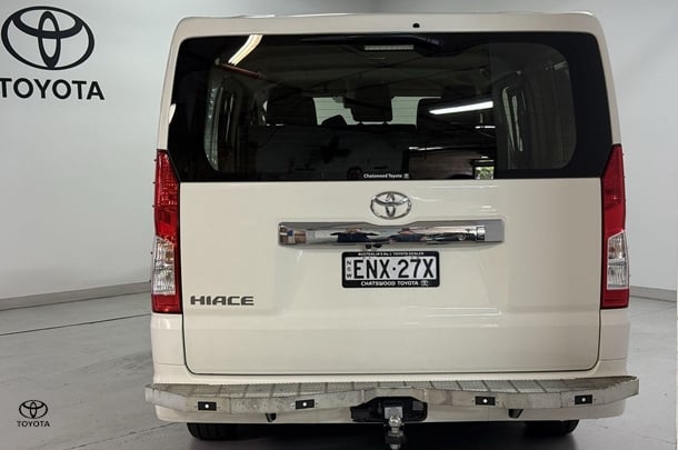 2021 Toyota Hiace LWB in White