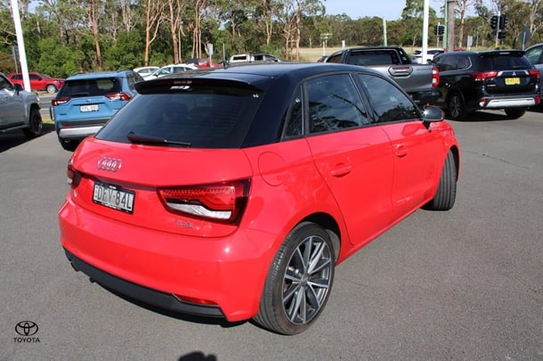 2015 Audi A1 Base in Red