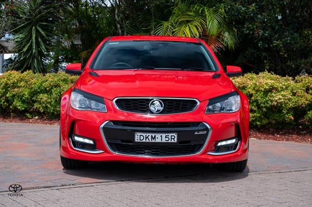 2016 Holden Ute SS V Redline in Red