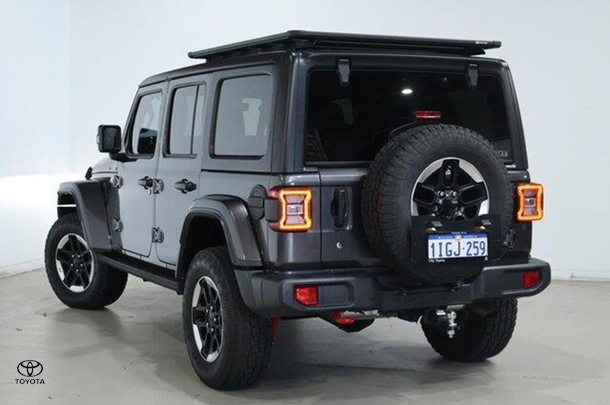 2019 Jeep Wrangler Unlimited Rubicon in Grey