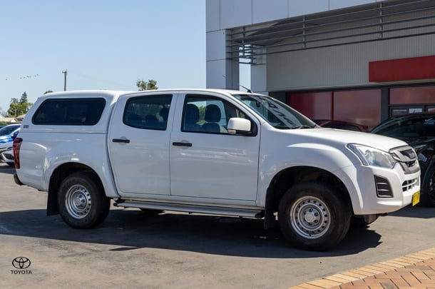 2019 Isuzu D-MAX SX High Ride in White