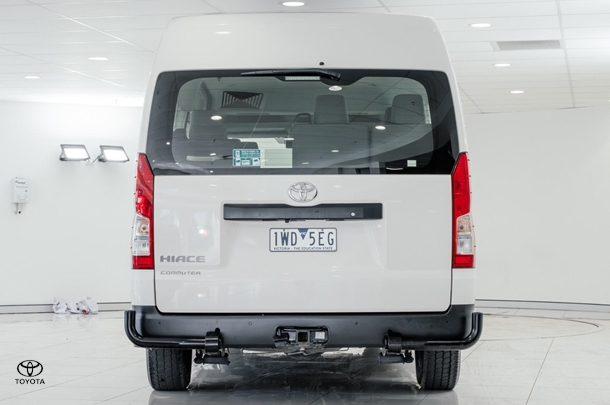 2022 Toyota Hiace Commuter in White