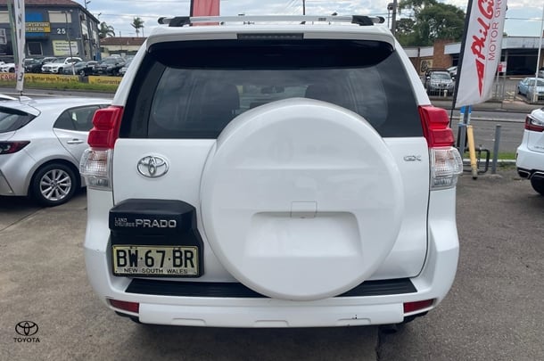 2013 Toyota Landcruiser Prado GX in White