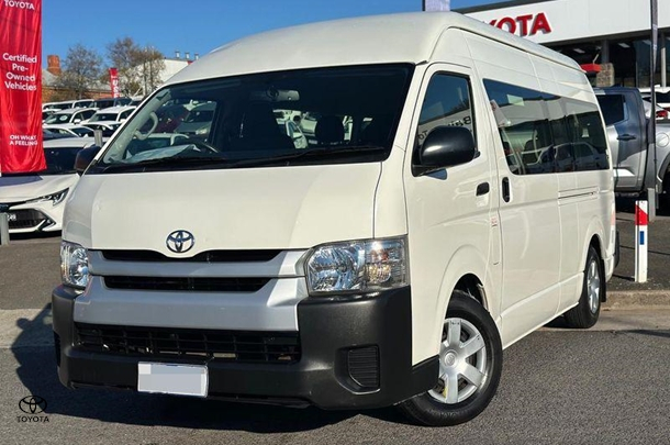 2018 Toyota Hiace SLWB in White