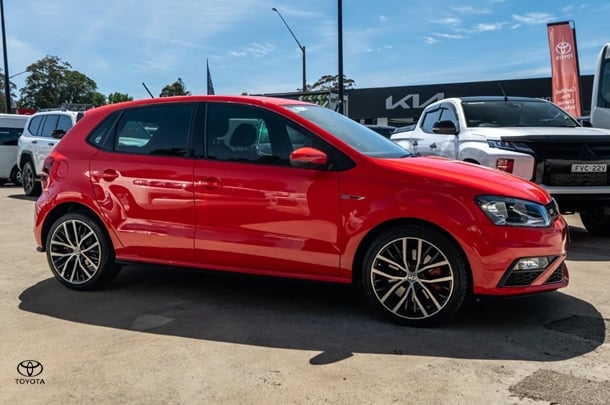 2015 Volkswagen Polo GTI in Red