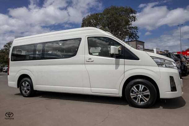 2021 Toyota Hiace SLWB in White