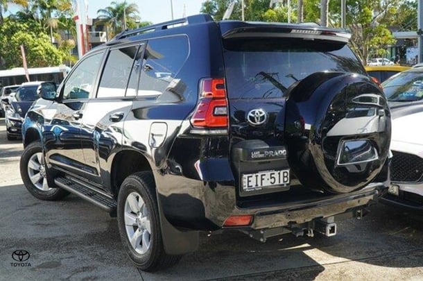 2020 Toyota Landcruiser Prado GXL in Black