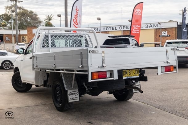 2024 Toyota Hilux Workmate in White