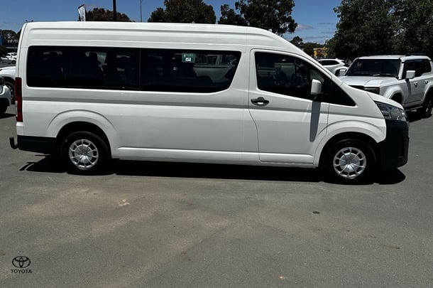 2019 Toyota Hiace SLWB in White
