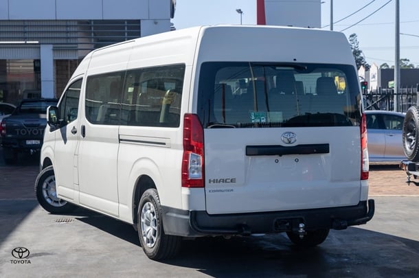 2019 Toyota Hiace Commuter in White