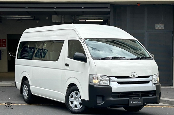 2017 Toyota Hiace SLWB in White