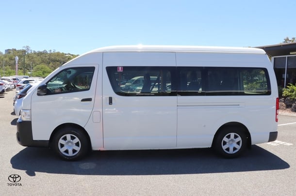 2017 Toyota Hiace SLWB in White