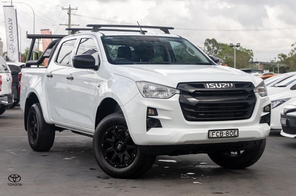 2023 Isuzu D-MAX SX High Ride in White
