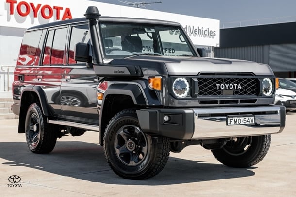 2024 Toyota Landcruiser GXL in Silver